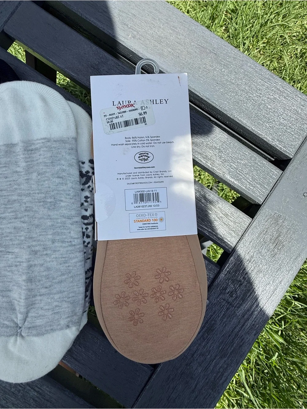 Hue Under Armour Laura Ashley No-Show Liner Socks 10 pairs